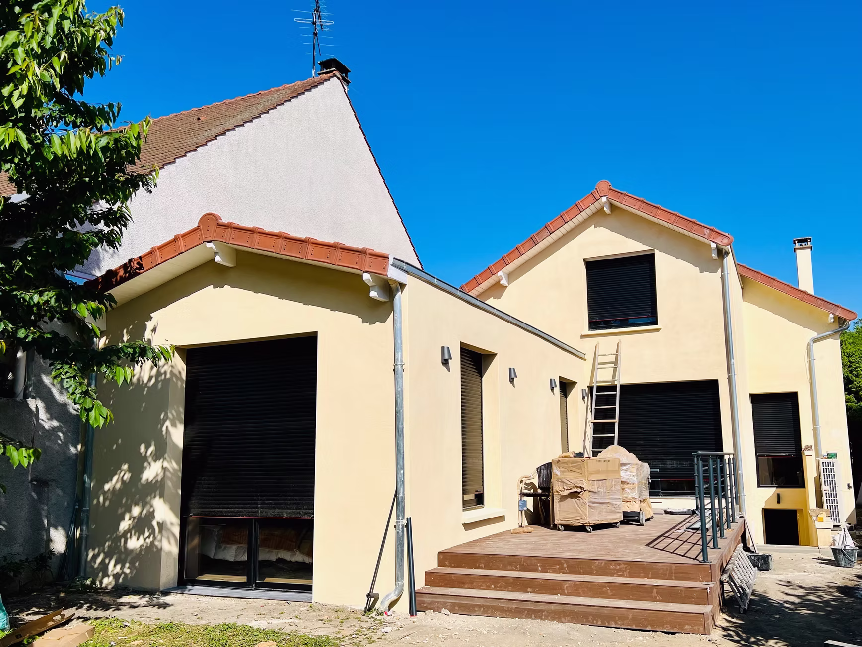 Extension et rénovation totale d'une maison individuelle